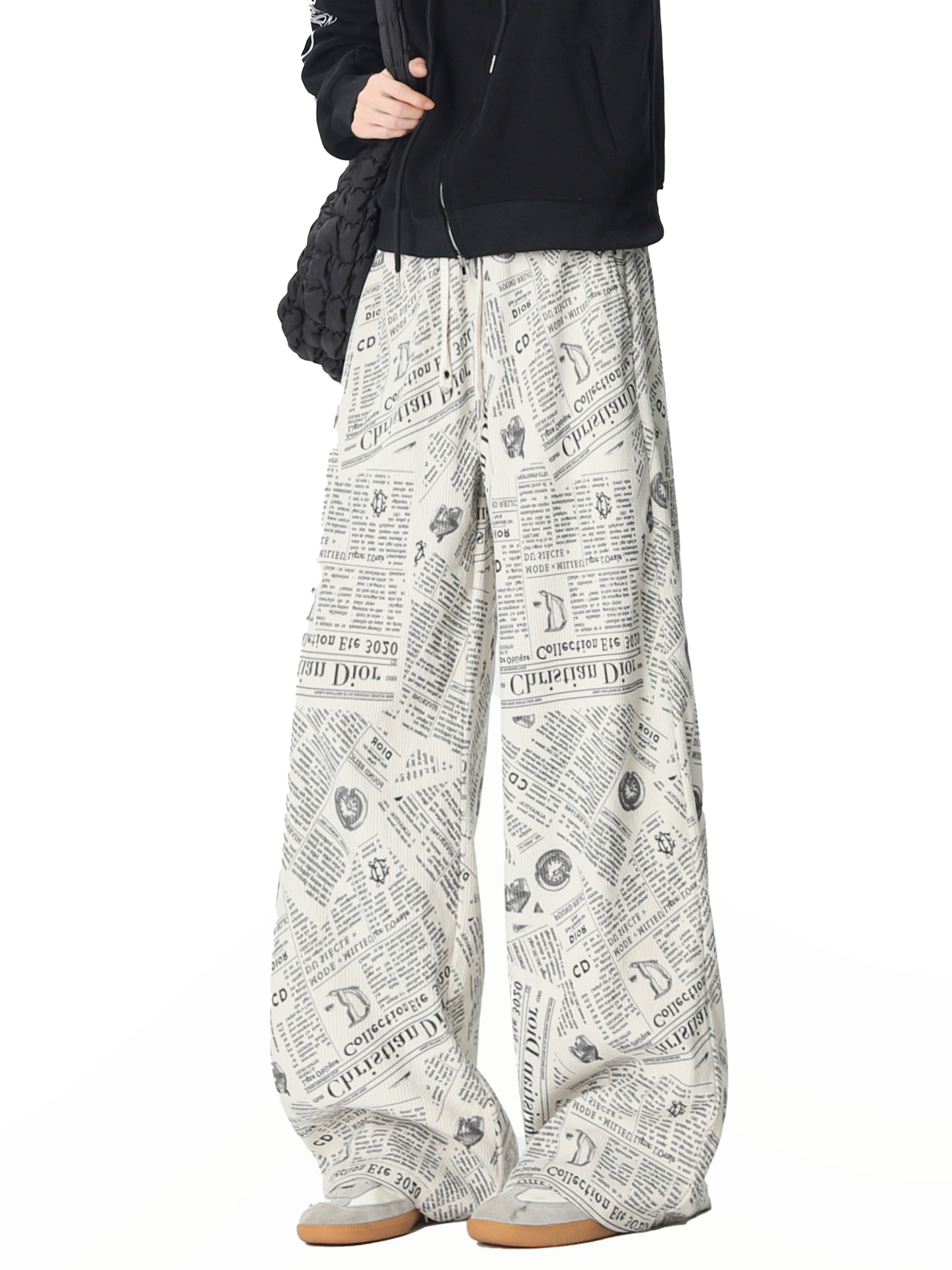 Vintage Fashion Newspaper - Vintage American Style Men's Corduroy Pants