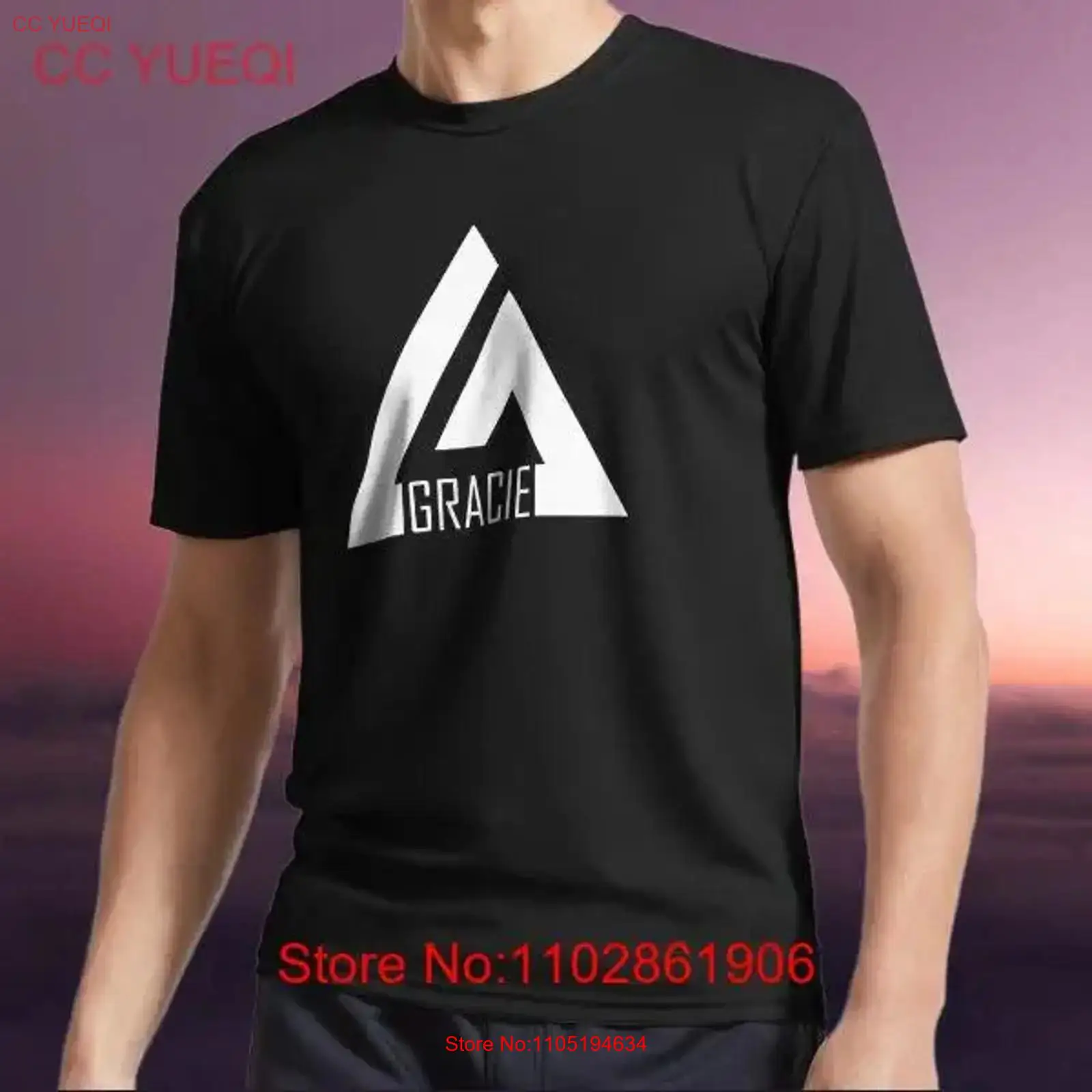 Vintage Fashion Logo - New T Shirt BJJ Gracie Active