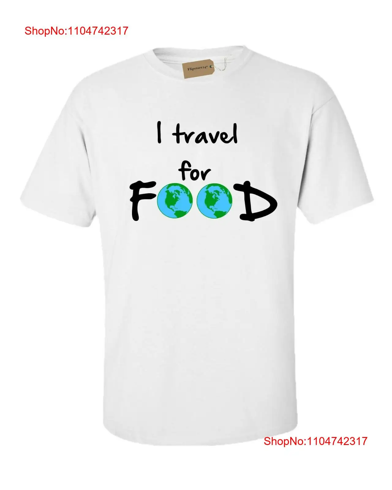 Vintage Fashion Bloggers - I travel for food T Shirt