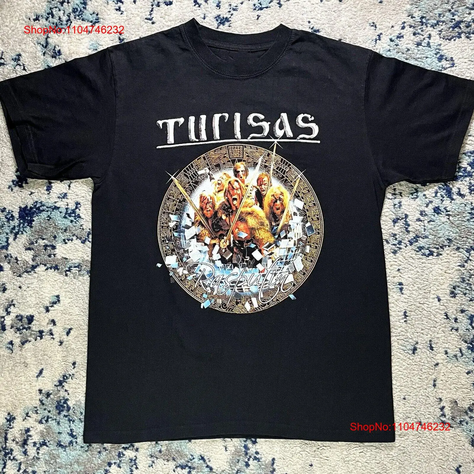 Vintage Fashion Years - Turisas Band T Shirt Black Full