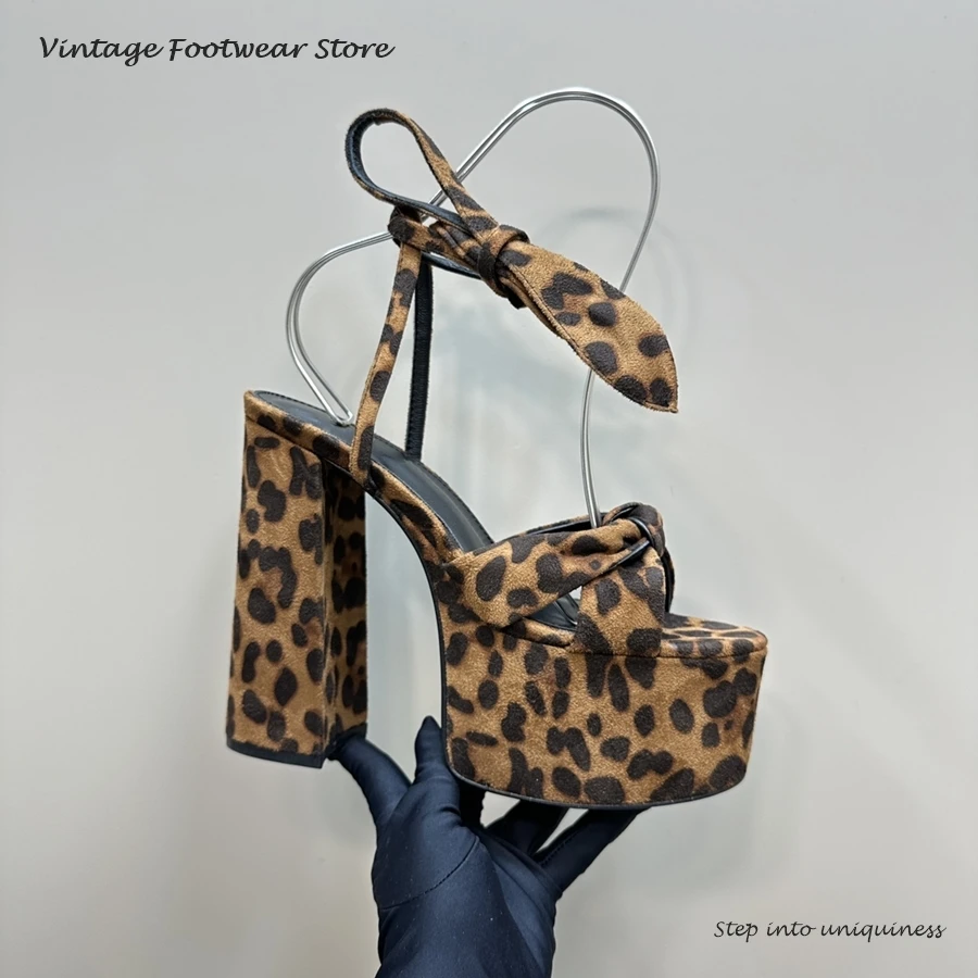Vintage Leopard Print Platform - Vintage Fashion Prints review and price