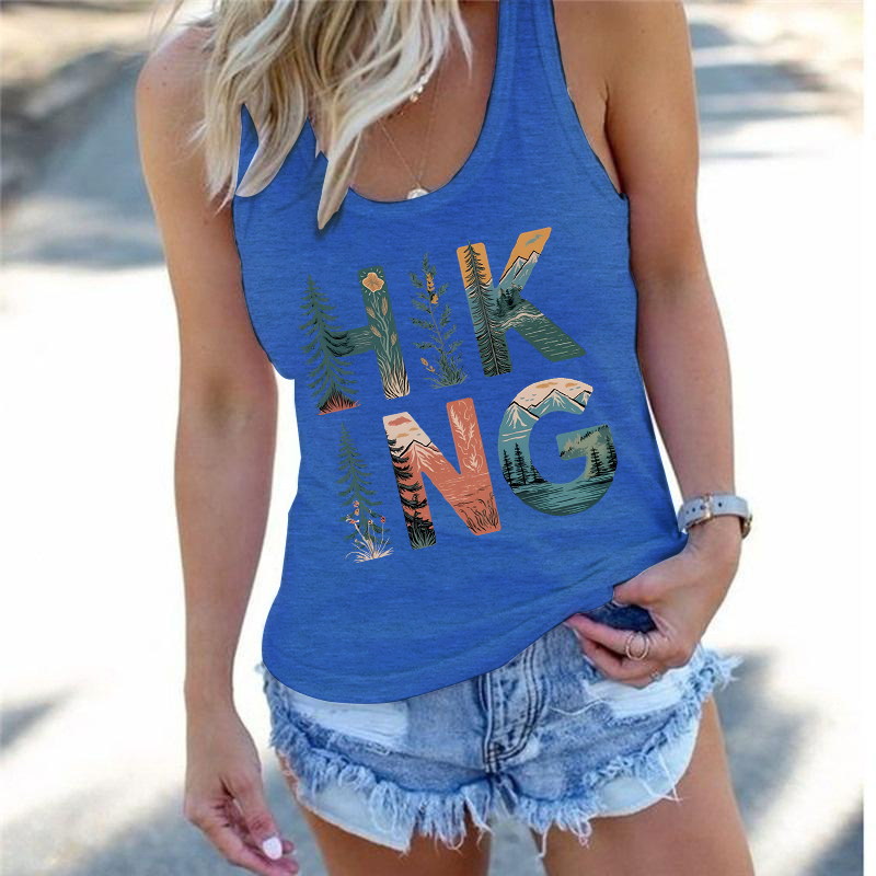 Vintage Hiking Racerback Tank  - Vintage Fashion Gen Z review and price