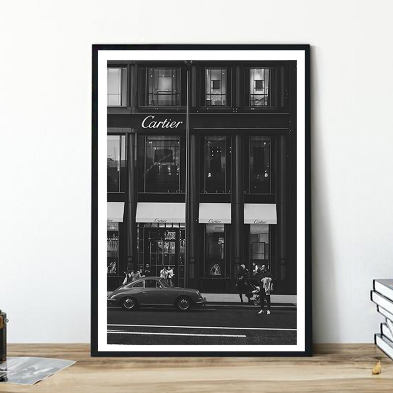 European Street Canvas Paintin - Vintage Vogue Fashion Poster review and price