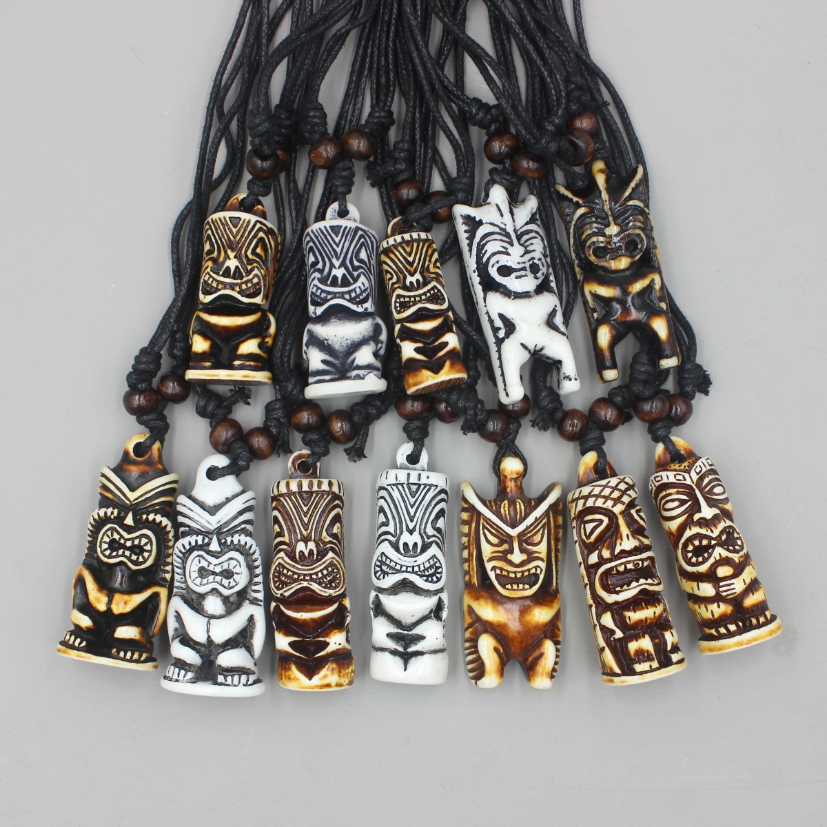 12pcs/Lot Hawaiian Tiki totem  - Vintage Fashion Nz review and price
