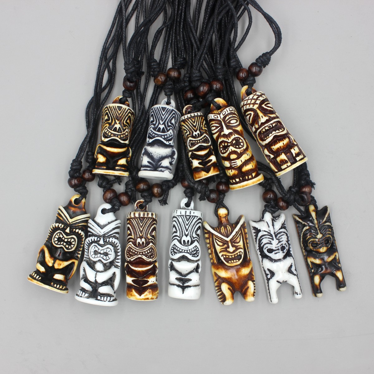 12pcs/Lot Hawaiian Tiki totem  - Vintage Fashion Nz review and price