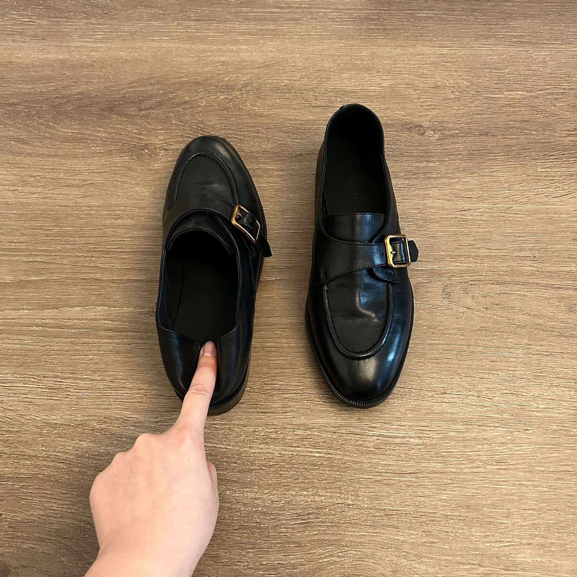 Women's Black Shoes Monk Strap - Vintage Slip Dress review and price