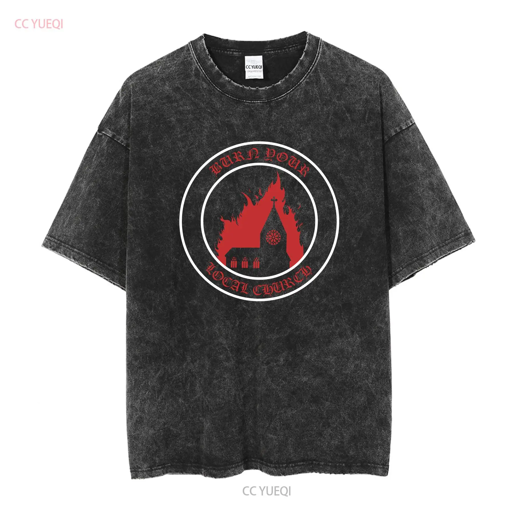NEMESIS Burn Your Local Church - Vintage Fashion Logo review and price