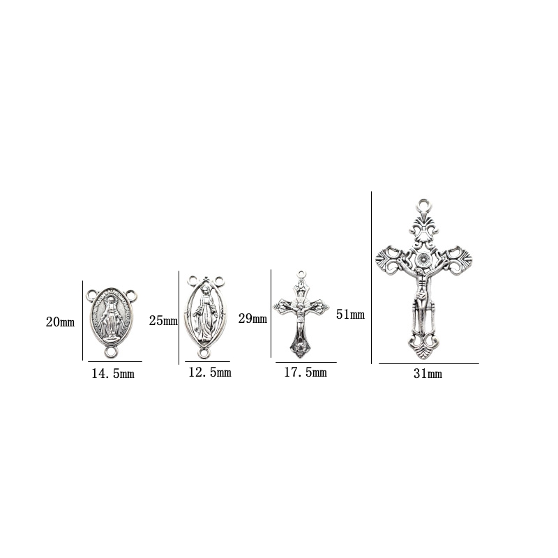 12pcs Center Miraculous Medal  - Vintage Fashion Nz review and price