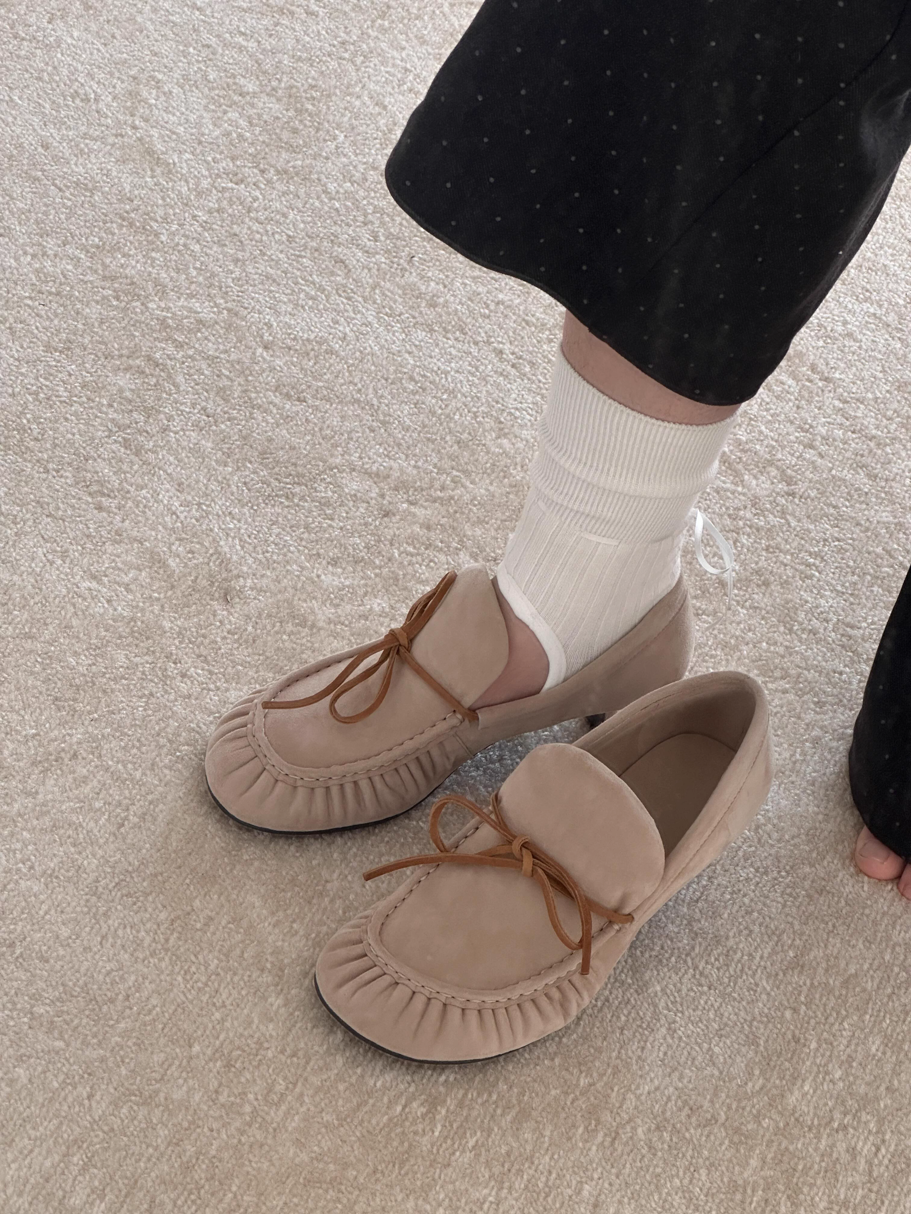Women's Suede Kitten Heel Loaf - Vintage Slip Dress review and price