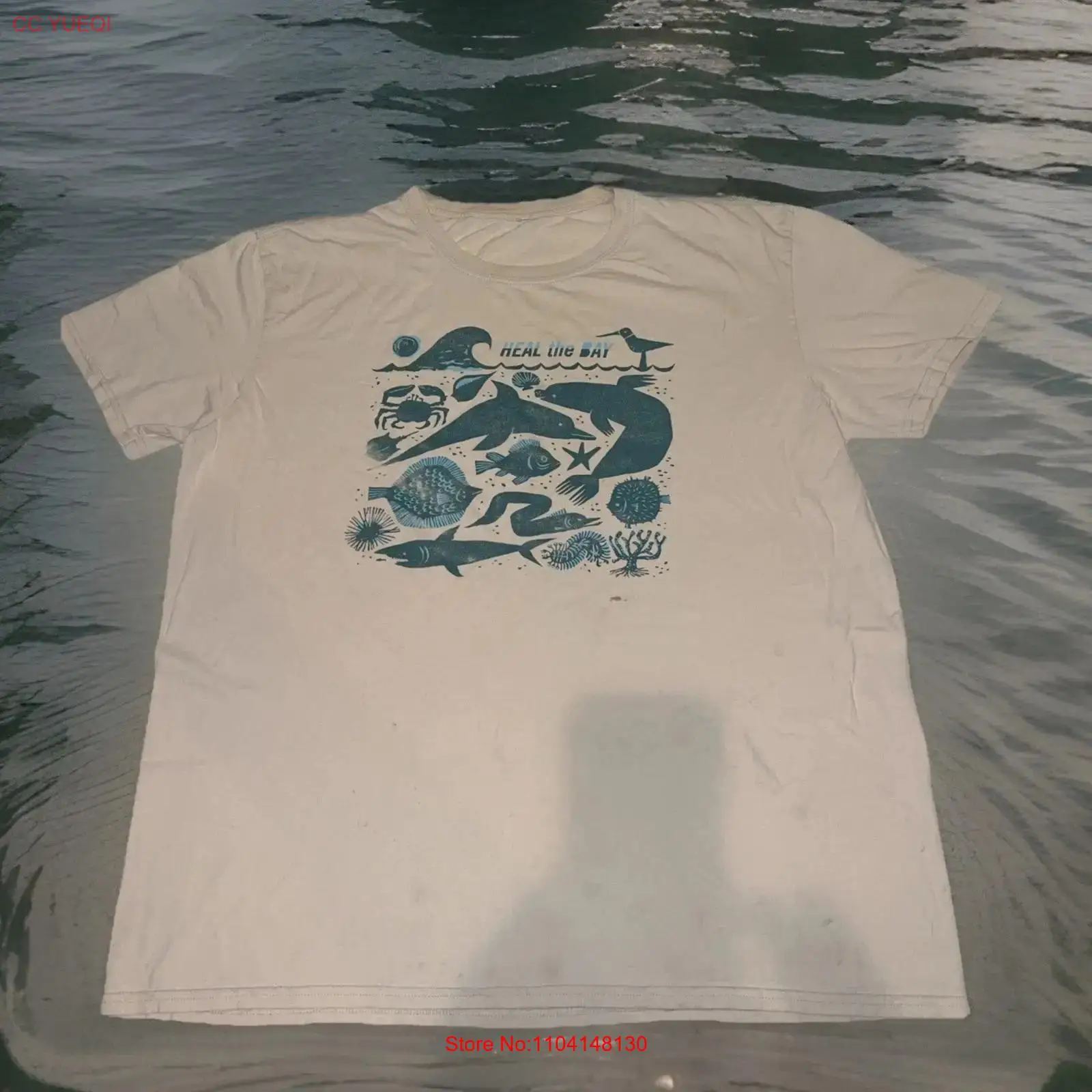 Santa Monica Heal the Bay Wave - Vintage Fashion Logo review and price