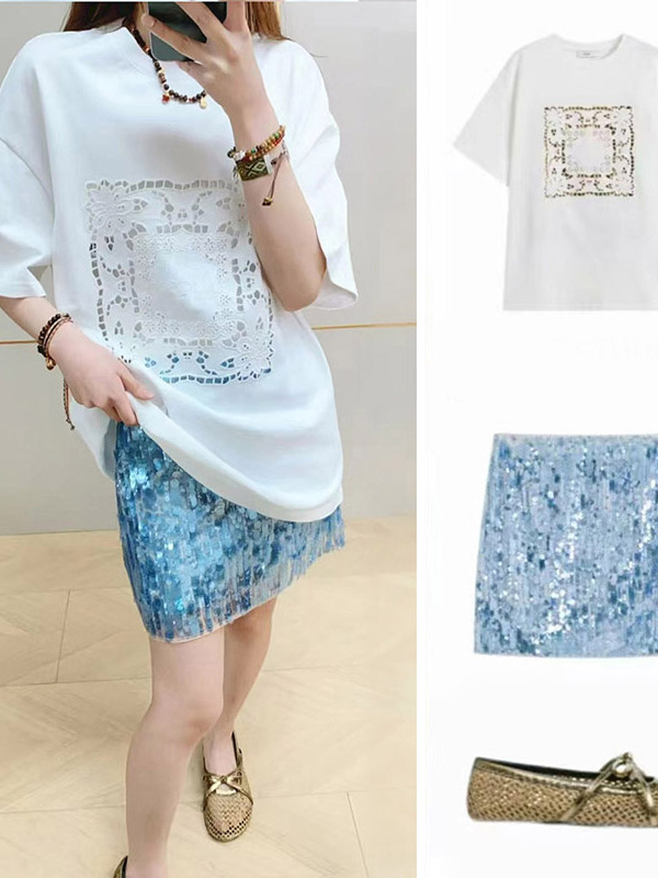 Vintage Embroidered Loose roun - Vintage Fashion Bloggers review and price