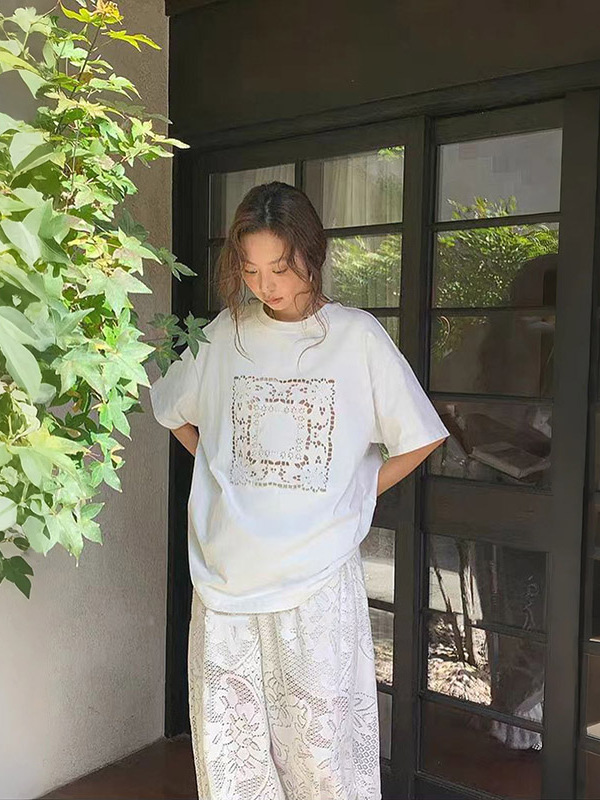 Vintage Embroidered Loose roun - Vintage Fashion Bloggers review and price