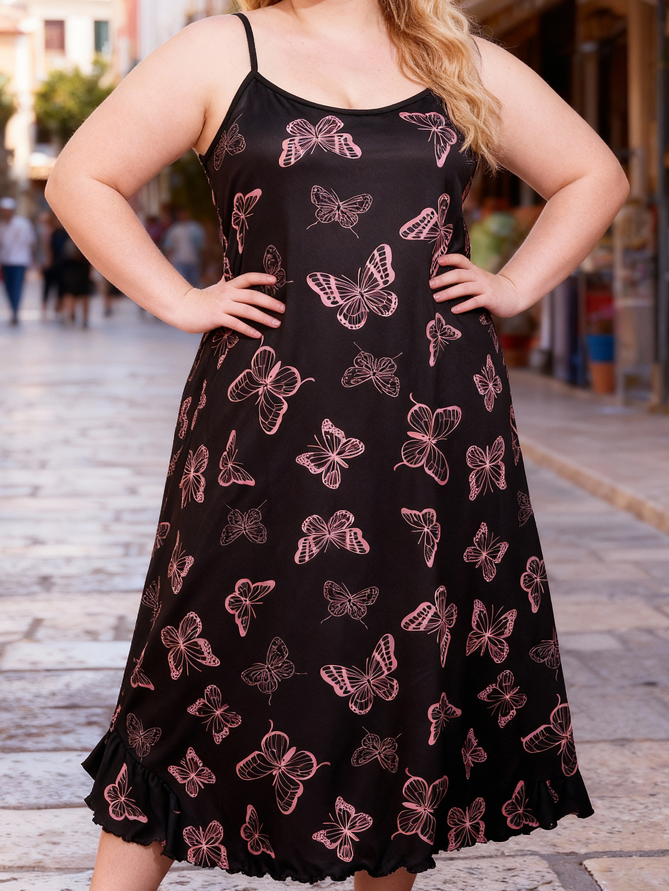 Plus Size Women's Spring Summe - Vintage Slip Dress review and price
