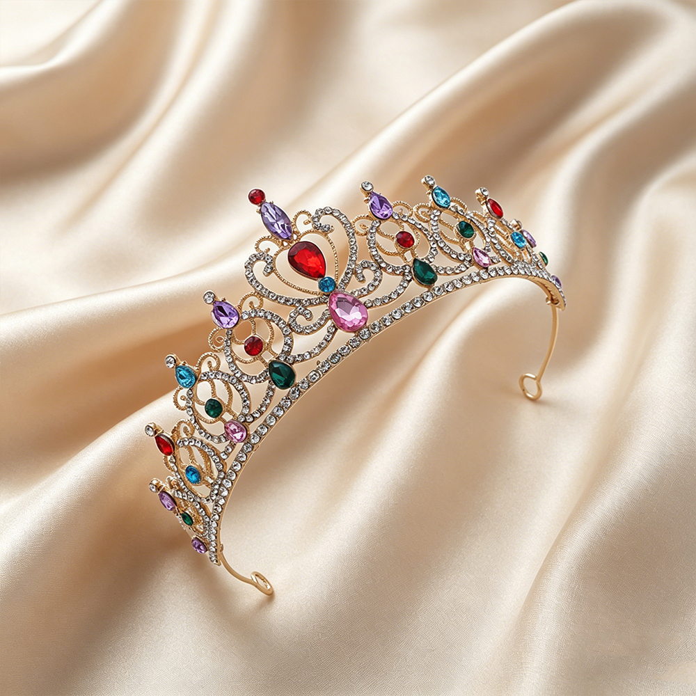 Luxury Vintage Gold Tiara Crow - Vintage Fashion Prints review and price