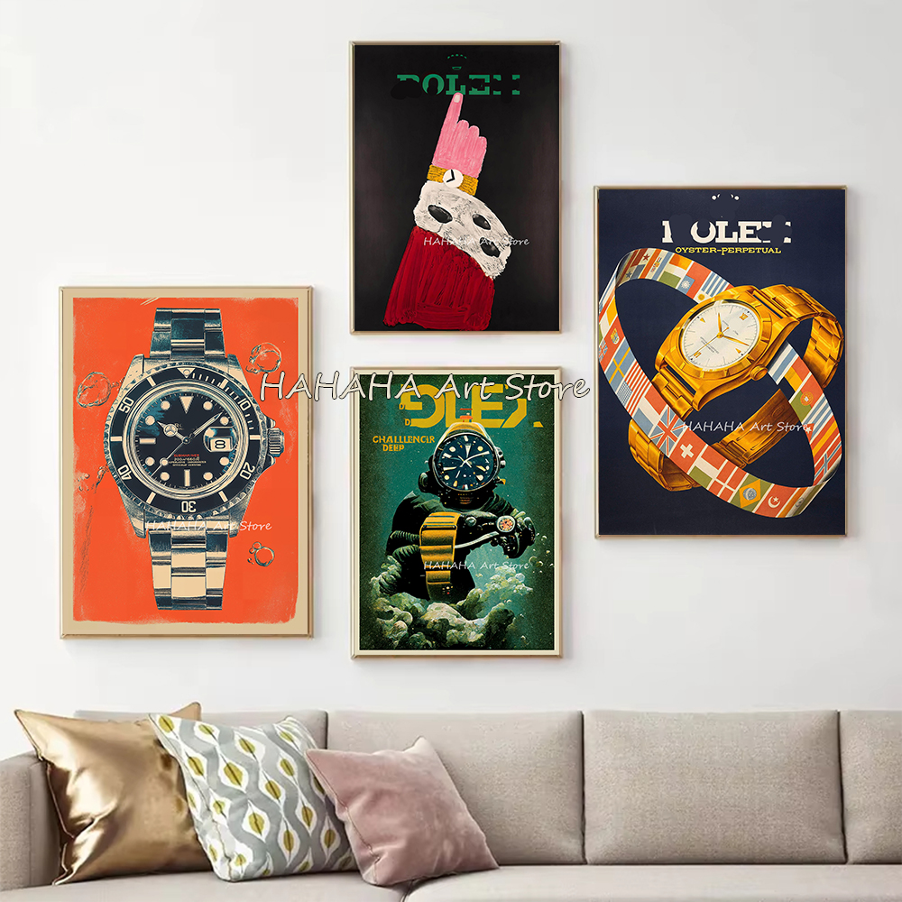 Watches Timeless Vintage Ad Po - Vintage Vogue Fashion Poster review and price