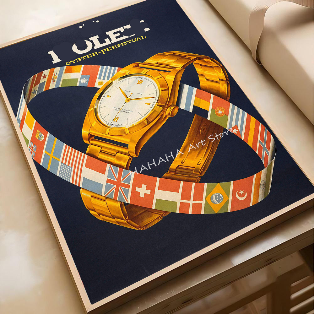 Watches Timeless Vintage Ad Po - Vintage Vogue Fashion Poster review and price
