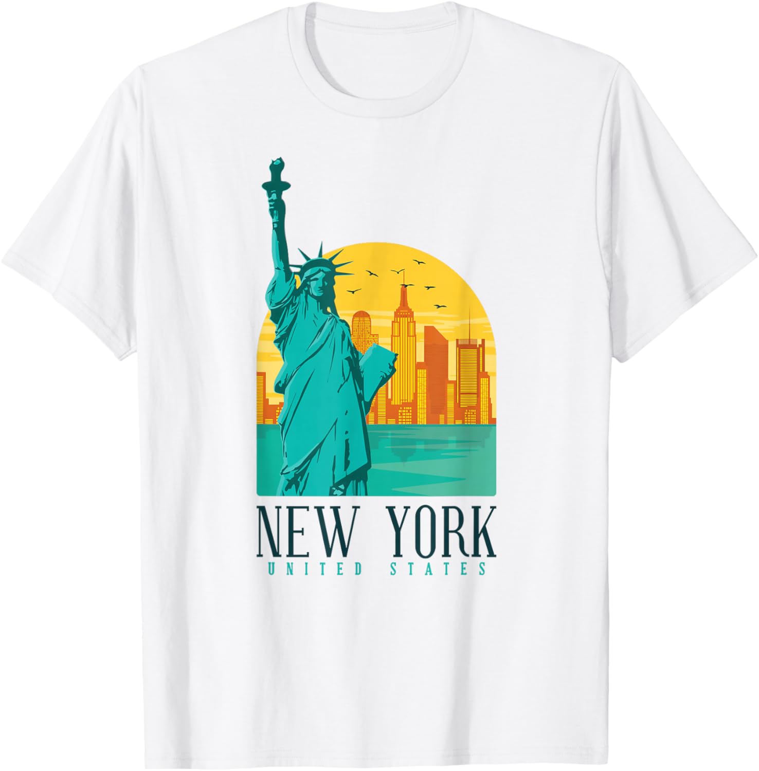 Statue Of Liberty Retro Vintag - Vintage Fashion Nyc review and price