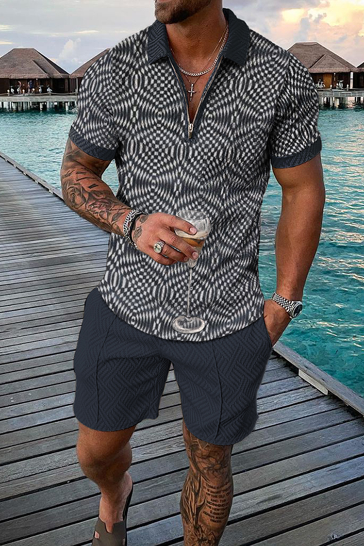 Vintage Men's Summer Casual Po - Vintage Fashion Prints review and price