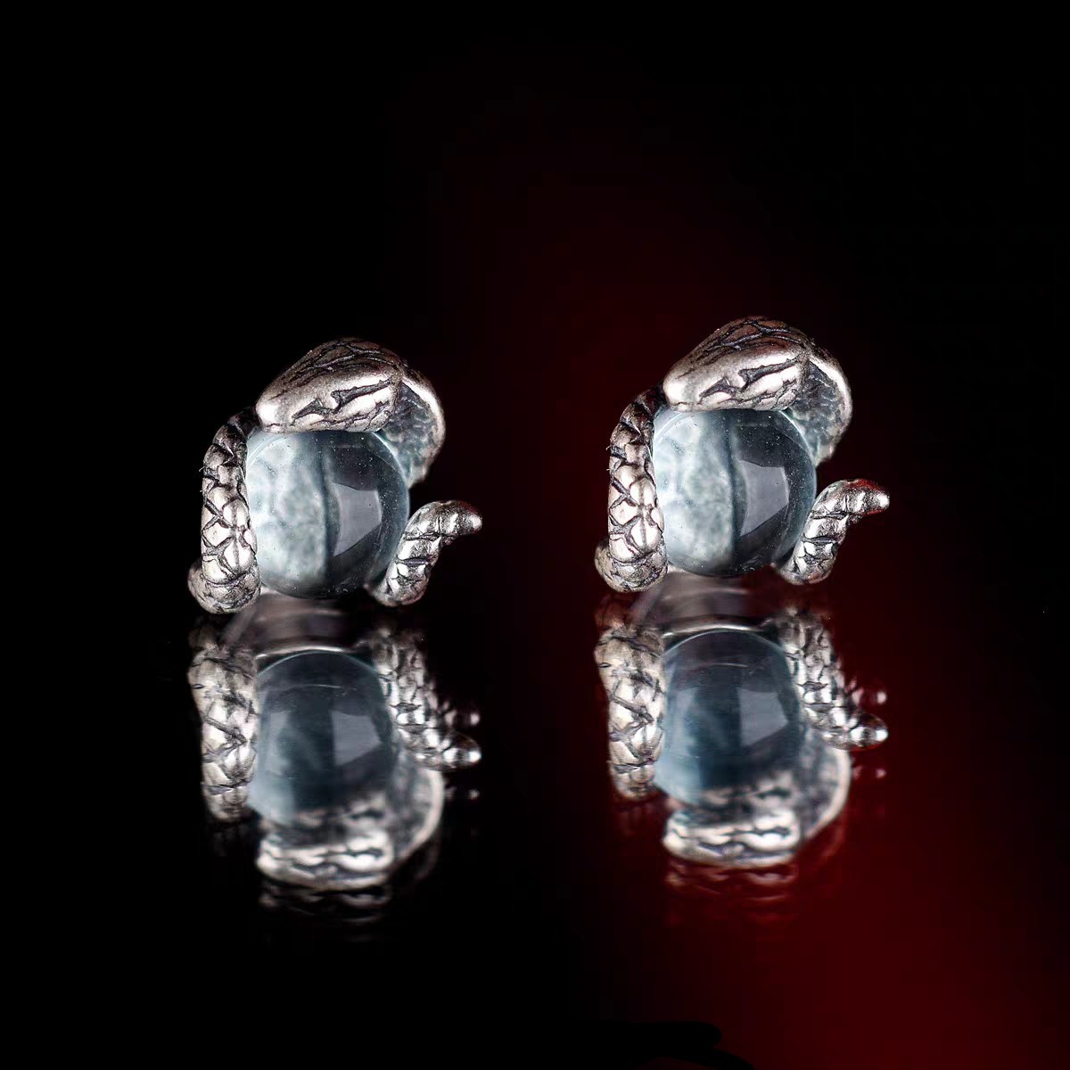 Snake-wrapped Earrings Made of - Vintage Fashion Nz review and price