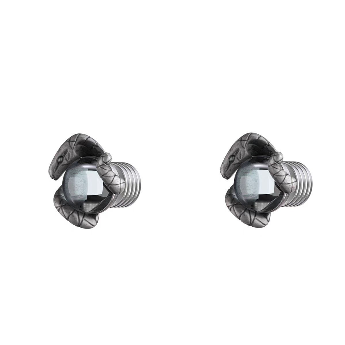 Snake-wrapped Earrings Made of - Vintage Fashion Nz review and price
