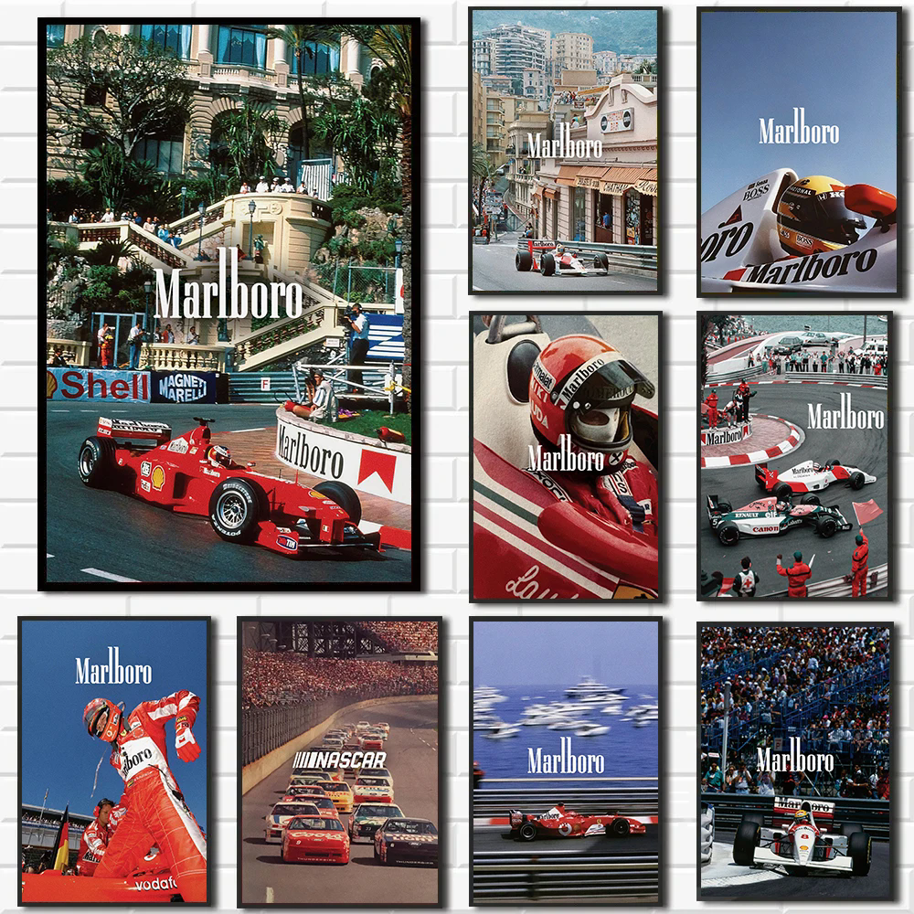 Vintage F1 Monaco Fashion Raci - Vintage Vogue Fashion Poster review and price