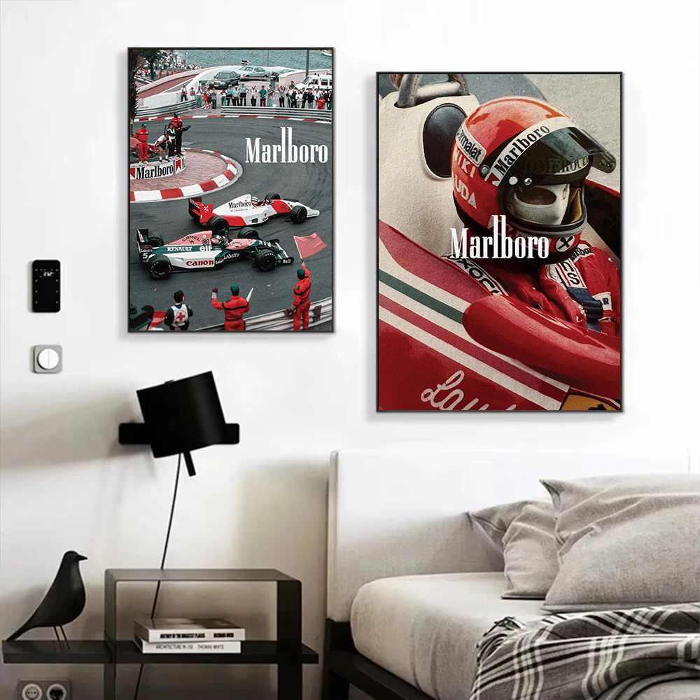 Vintage F1 Monaco Fashion Raci - Vintage Vogue Fashion Poster review and price