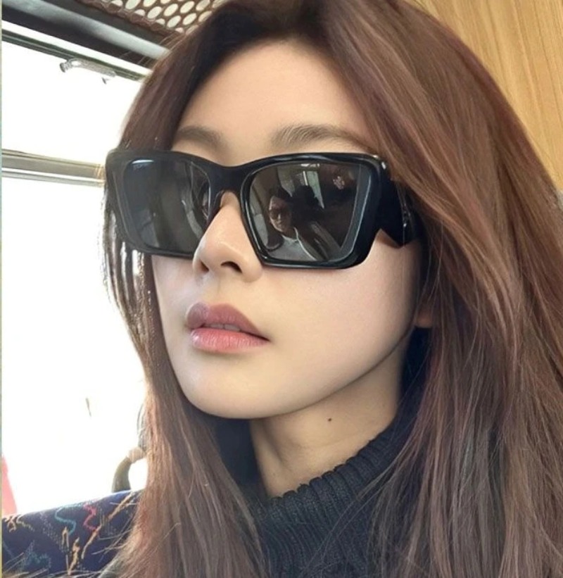 Retro Square Sunglasses Men Wo - Vintage Fashion Prints review and price