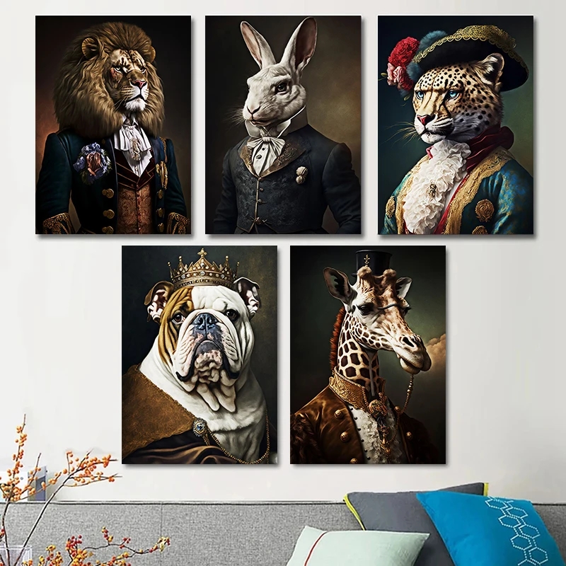 Modern Animal Fashion Noble Vi - Vintage Fashion Wallpaper review and price