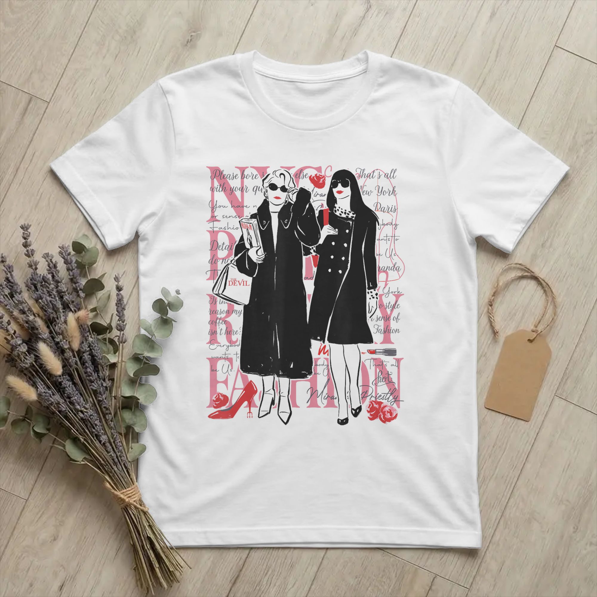 Miranda Priestly and Andy The  - Vintage Fashion Nyc review and price