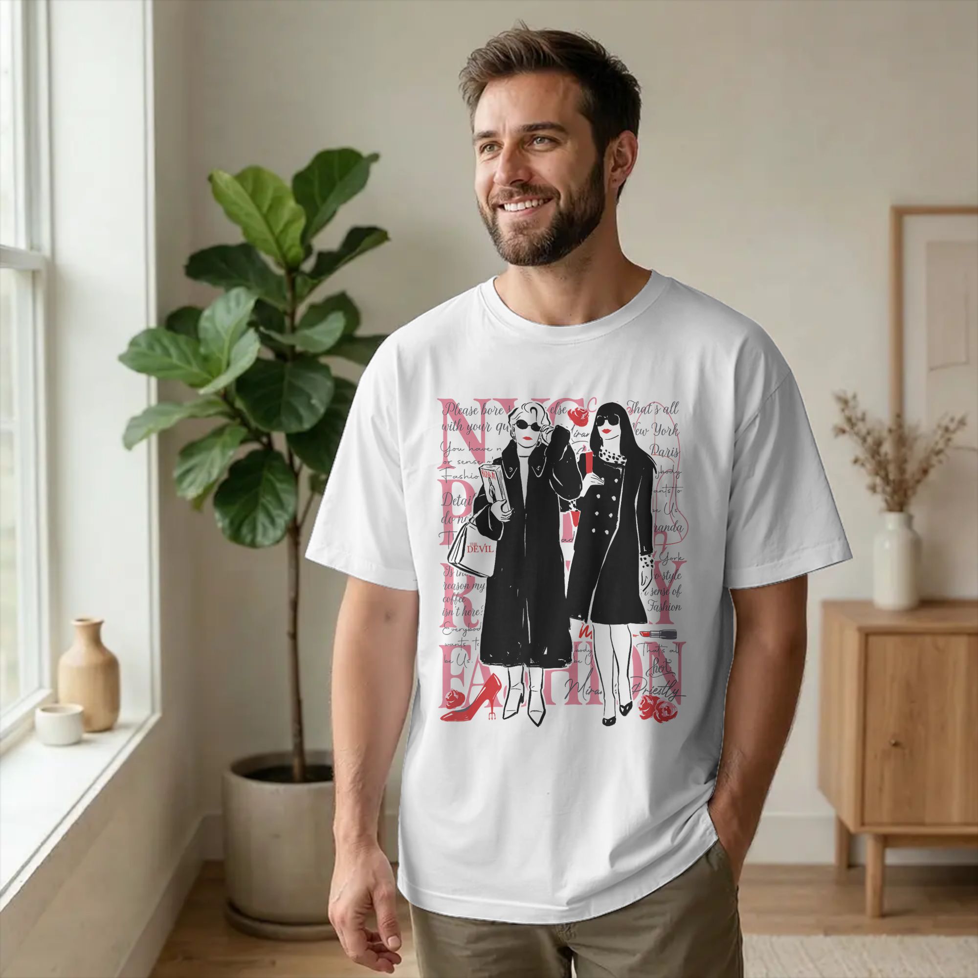 Miranda Priestly and Andy The  - Vintage Fashion Nyc review and price