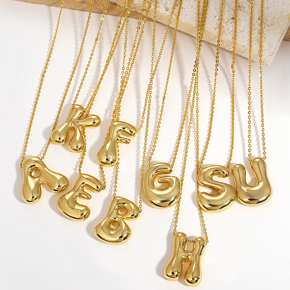 AENSOA Collares Initial Balloo - Z Vintage Fashion review and price
