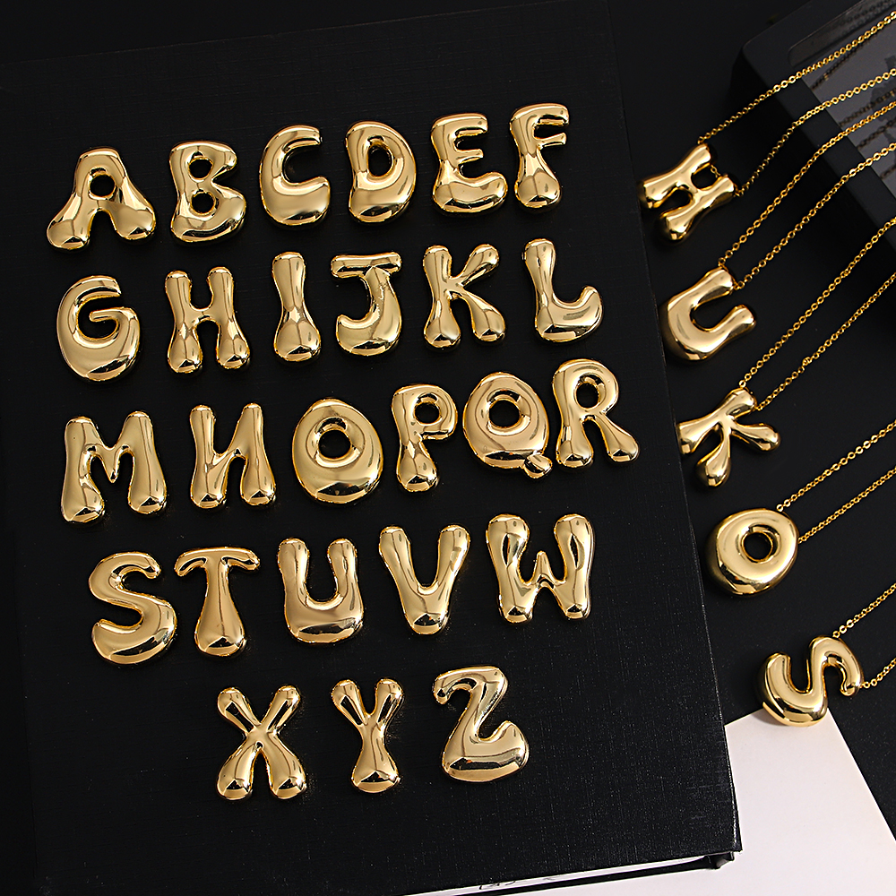 AENSOA Collares Initial Balloo - Z Vintage Fashion review and price