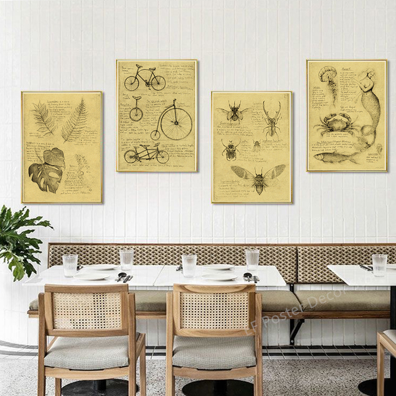 Old Sketch Studies Poster Vulp - Vintage Fashion Wallpaper review and price