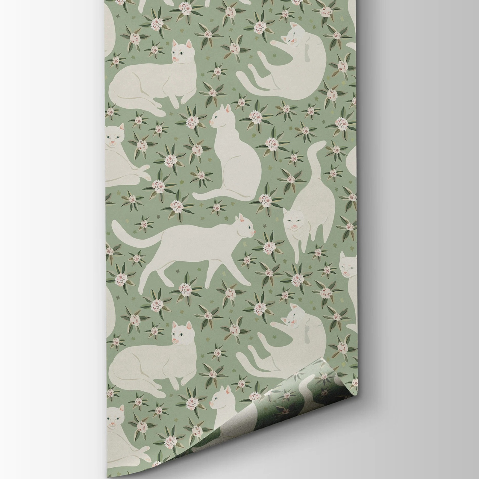 Vintage Wallpaper Cute Cat, Pe - Vintage Fashion Wallpaper review and price