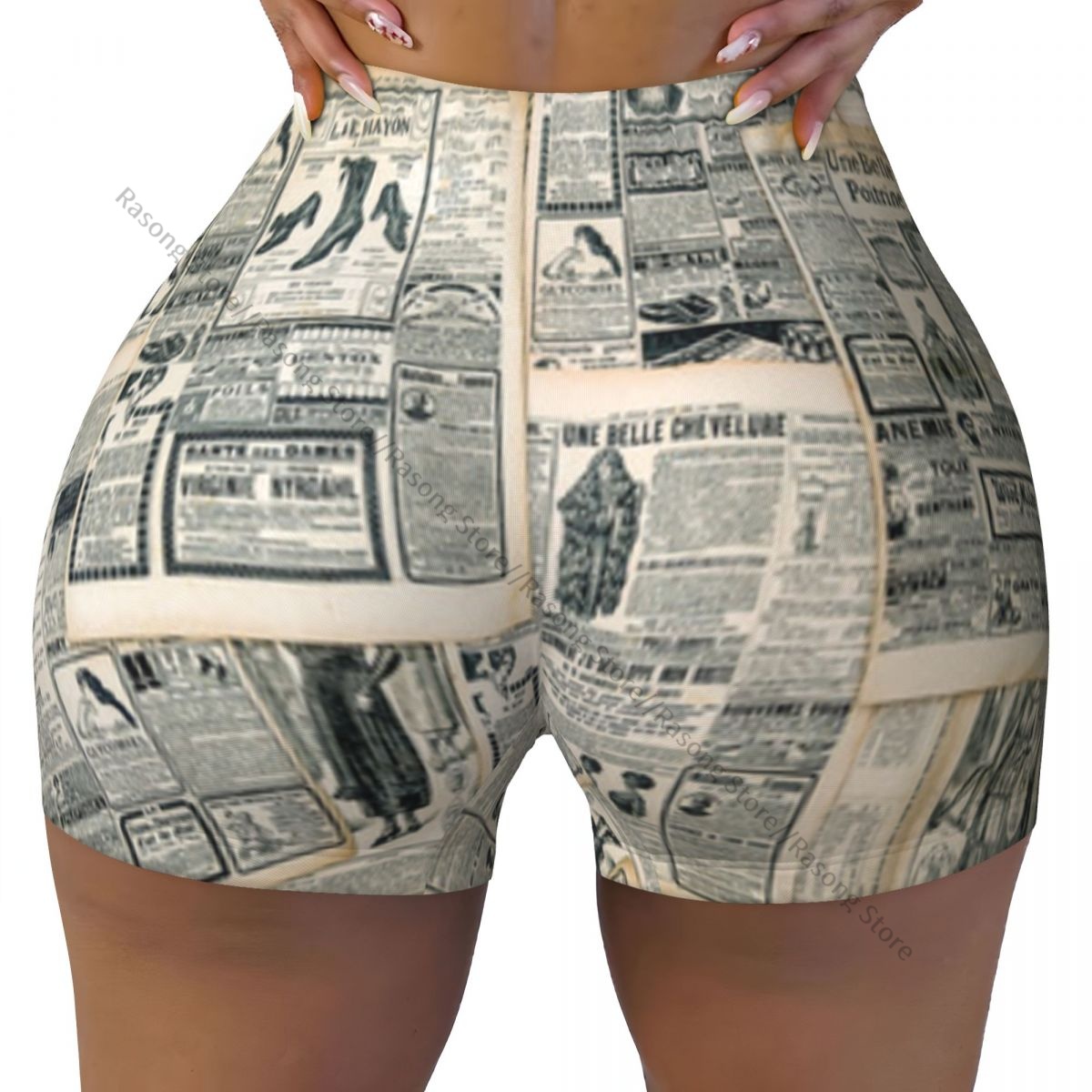 Sexy tight hip sports shorts V - Vintage Fashion Newspaper review and price