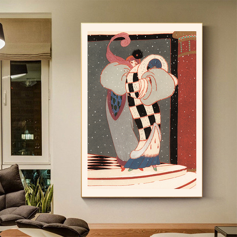 Vintage French Deco Art Illust - Vintage Vogue Fashion Poster review and price