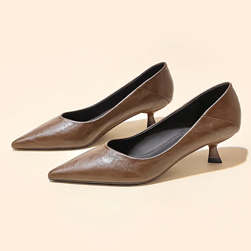 French Elegant Pointed Toe Sof - Vintage Slip Dress review and price