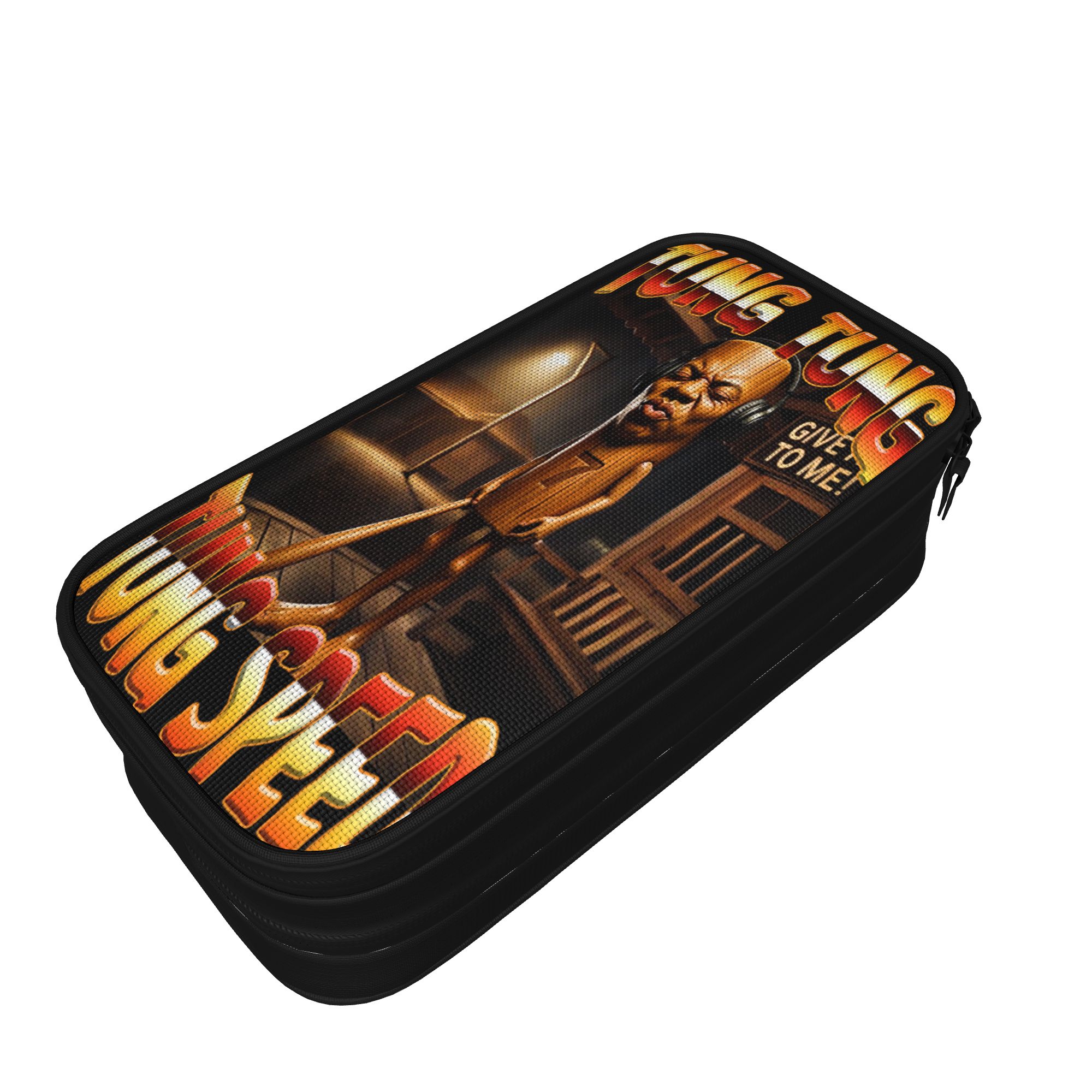 Vintage Pencil Case Tung Tung  - Vintage Fashion Gen Z review and price