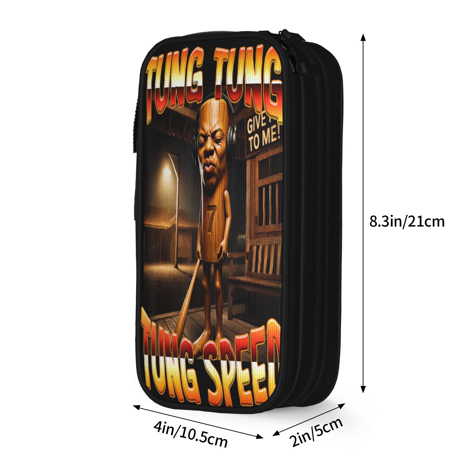 Vintage Pencil Case Tung Tung  - Vintage Fashion Gen Z review and price