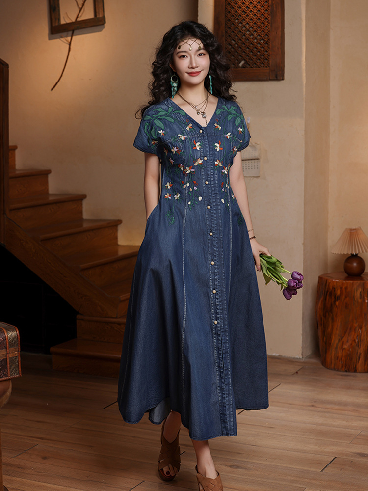 TIYIHAILEY Women Denim Dresses - Vintage Slip Dress review and price