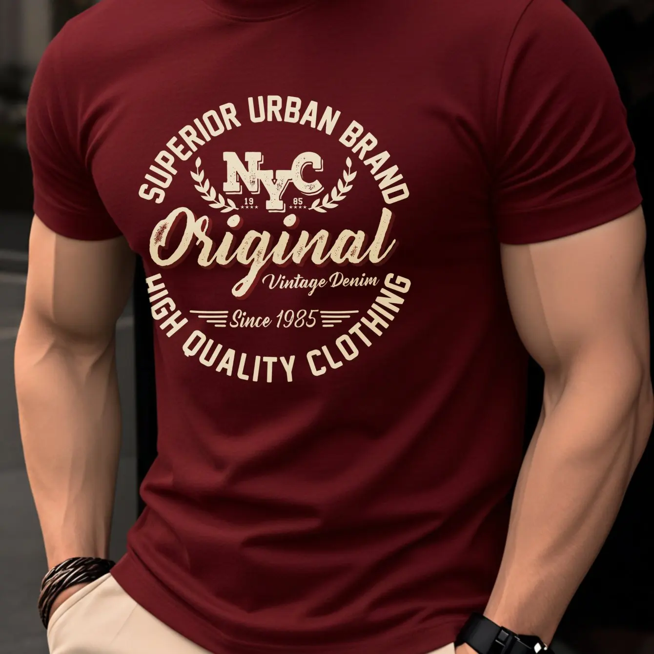Korean Streetwear Men 100% Cot - Vintage Fashion Nyc review and price